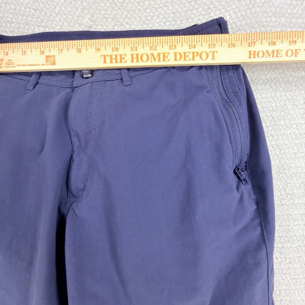 Clothing Arts Pick Pocket Proof Pants Mens 32x32 Navy Travel Nylon Security
